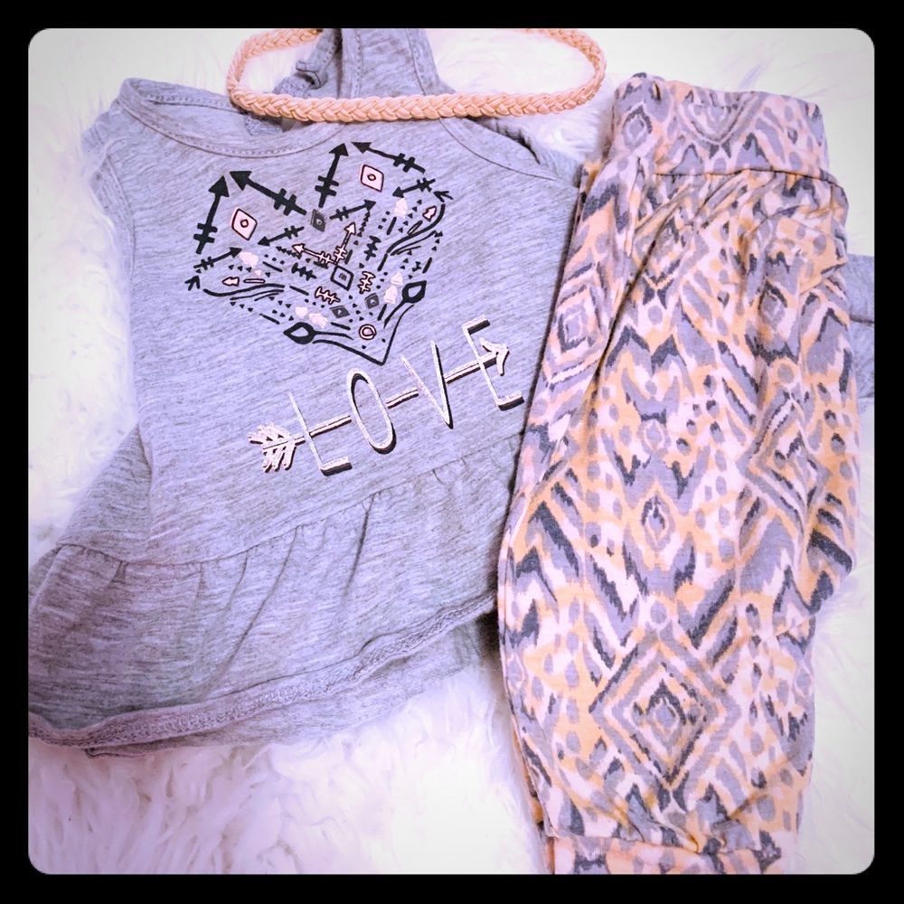 Jessica Simpson tribal print Outfit